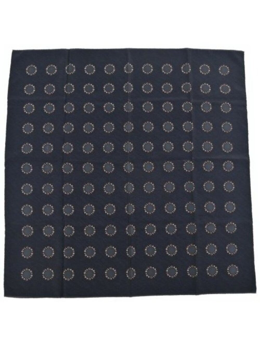 Bvlgari Bandana Scarf Navy